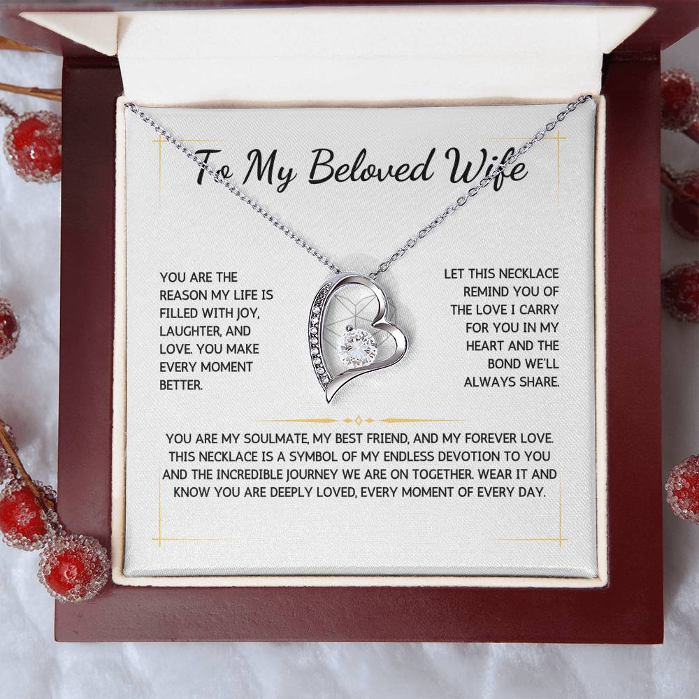 Eternelle Necklace - To My Wife - From Your Husband - WSWH230