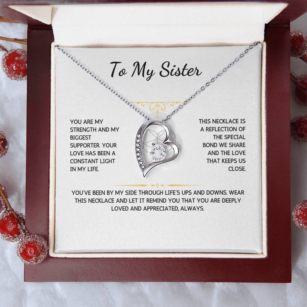 Eternelle Necklace - To My Sister - WSSIS203