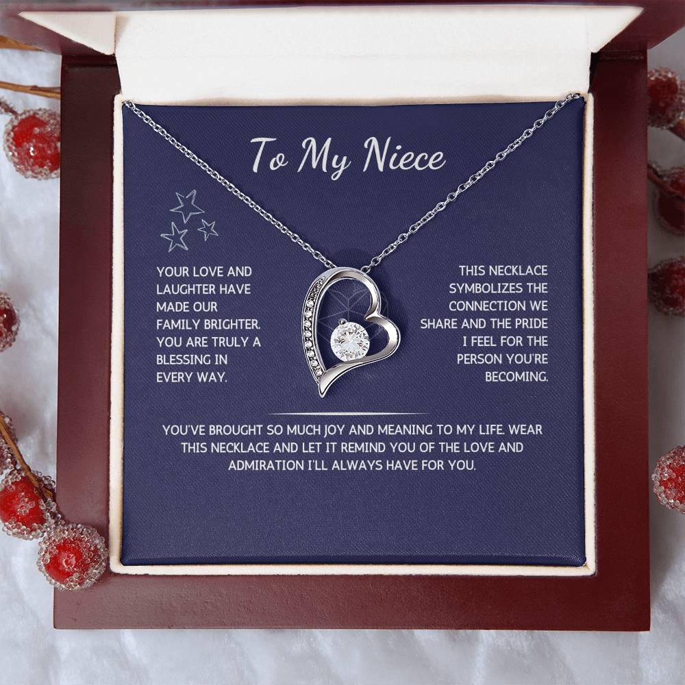 Eternelle Necklace - To My Niece From Your Aunt_Uncle - WSNAU216