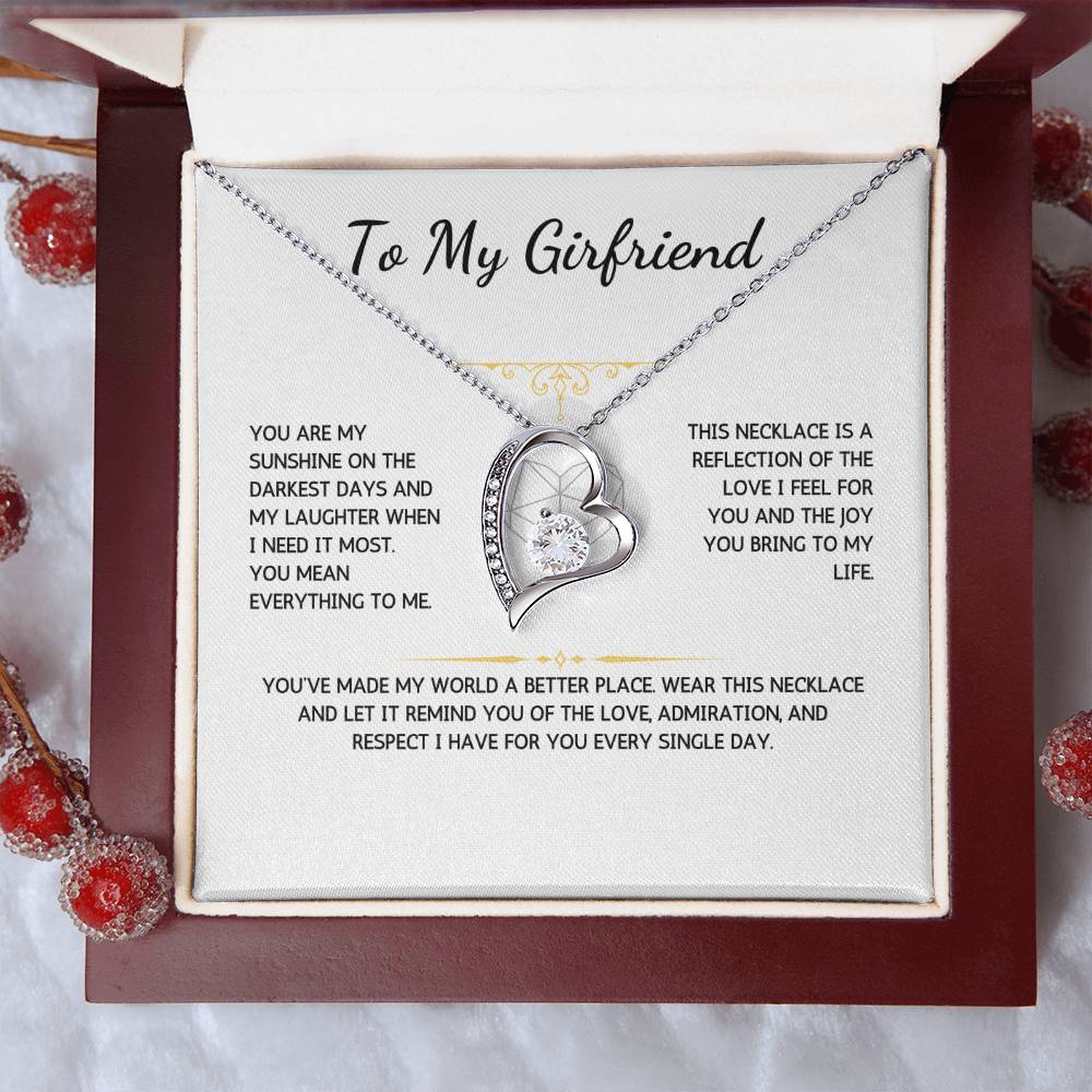 Eternelle Necklace - To My Girlfriend - From Your Boyfriend - WSGF203