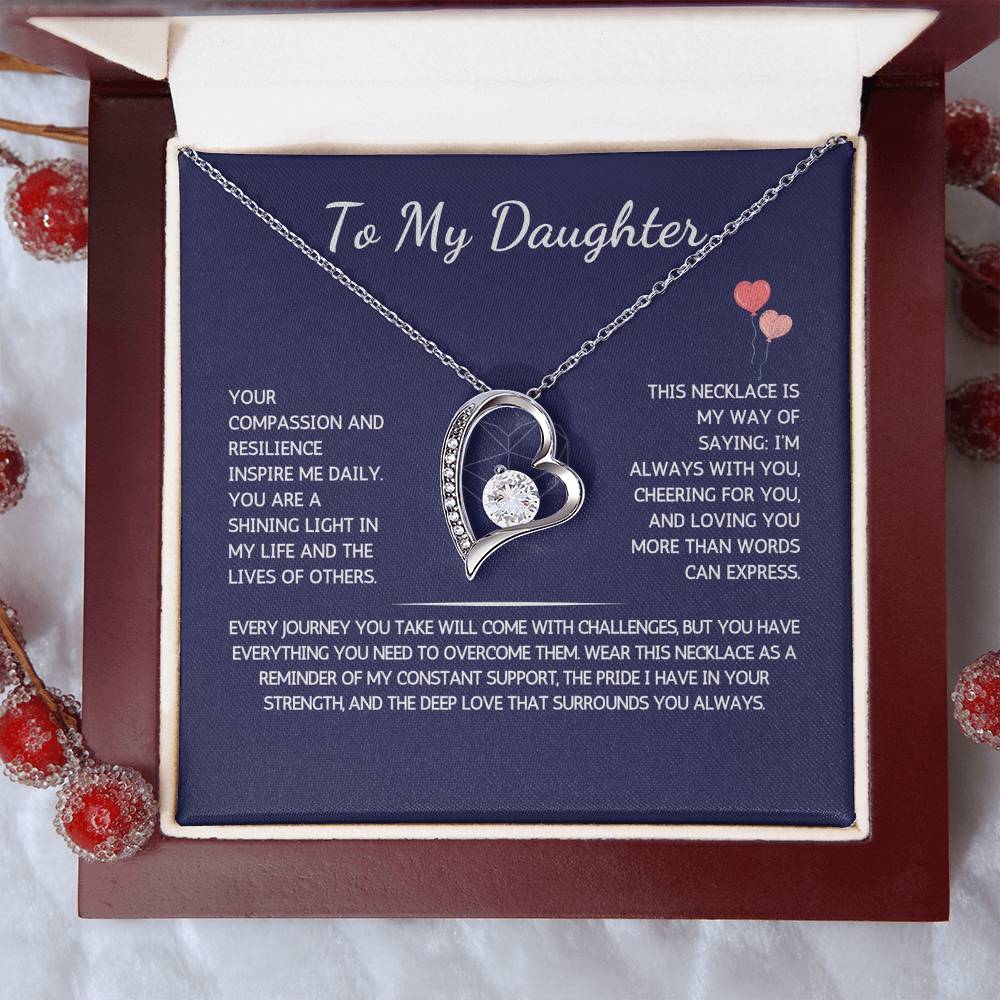 Eternelle Necklace - To My Daughter - From Dad - WSDF204