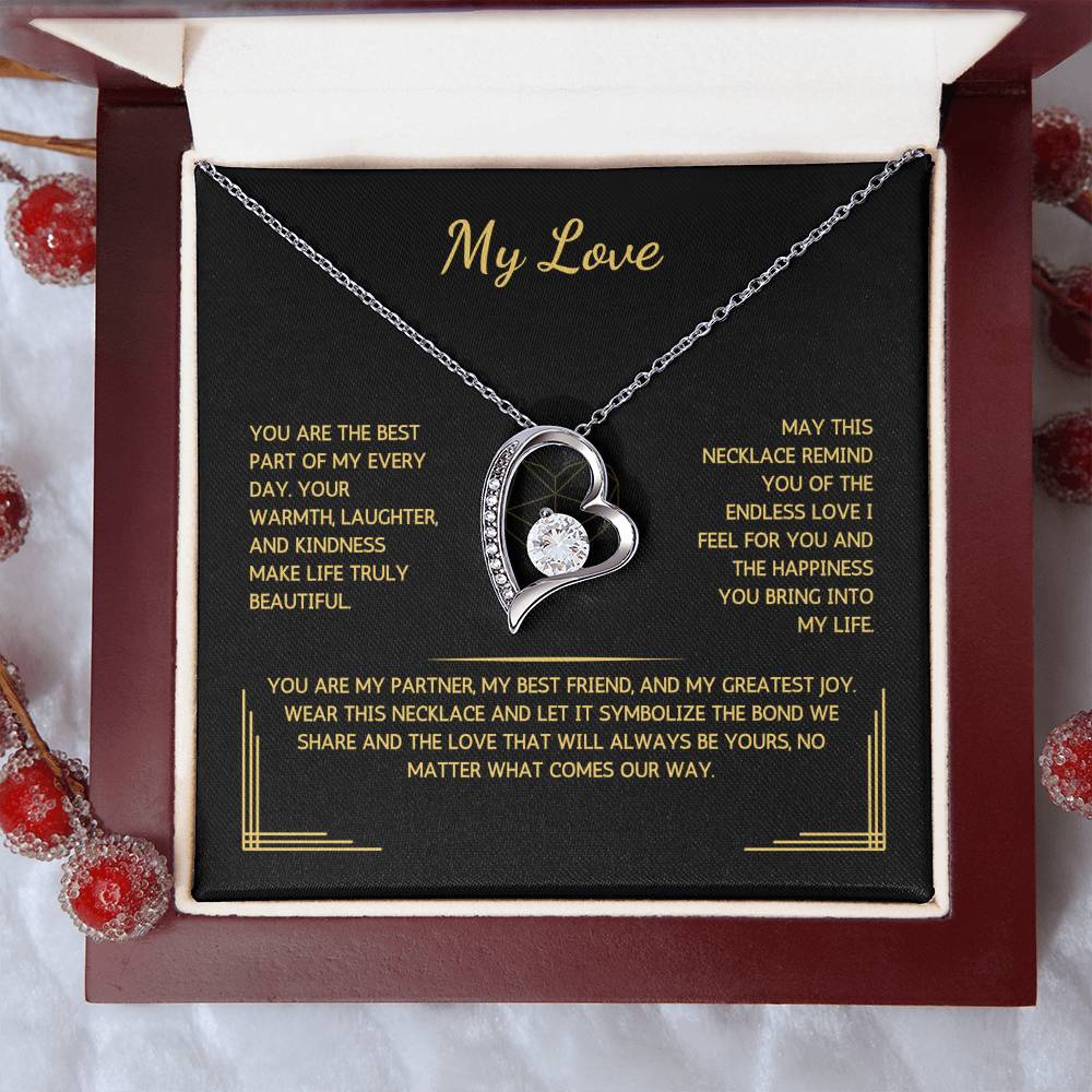 Eternelle Necklace - To My Wife - From Your Husband - WSWH226