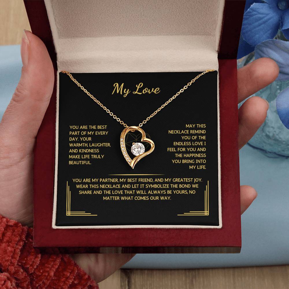 Eternelle Necklace - To My Wife - From Your Husband - WSWH226