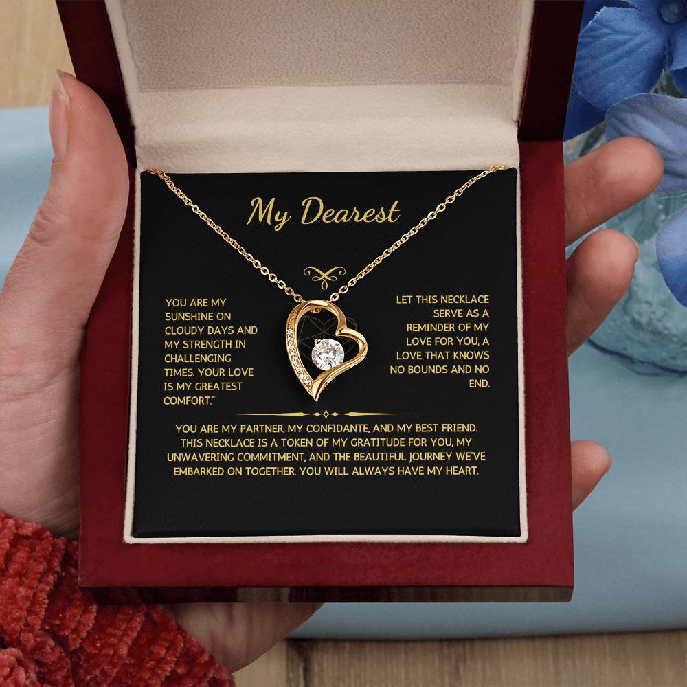 Eternelle Necklace - To My Wife - From Your Husband - WSWH221