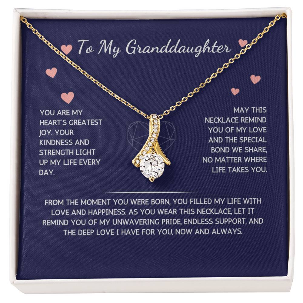 Allurette Necklace - To My Granddaughter - From Grandmother - WSGDGM201