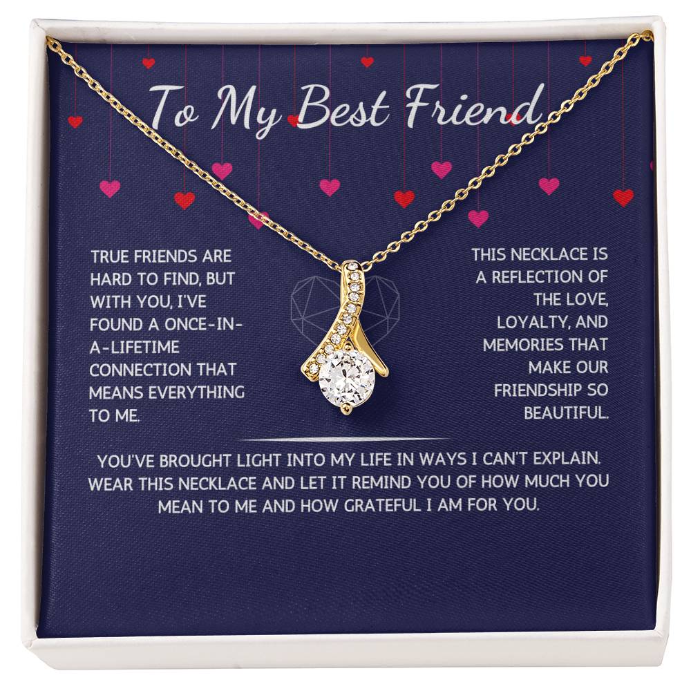 Allurette Necklace - To My Best Friend - WSBF207