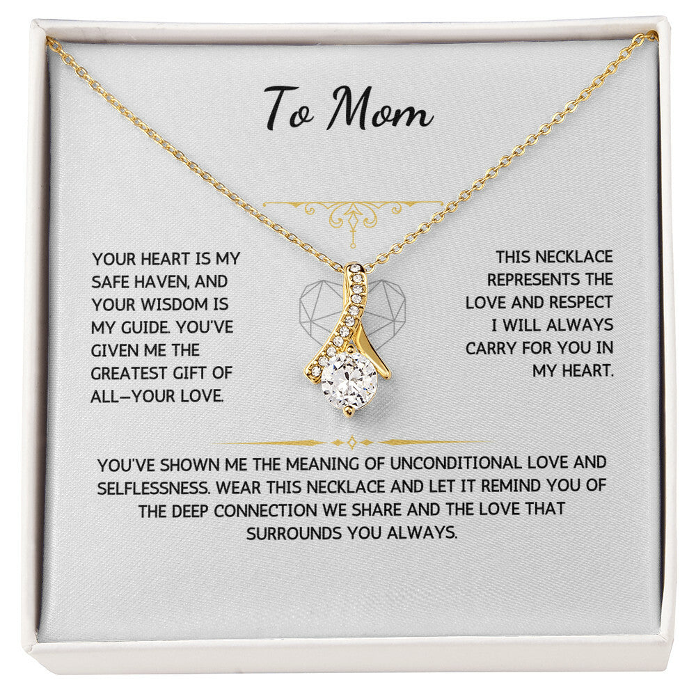 Allurette Necklace - To My Mom - From Your Daughter - WSMD231