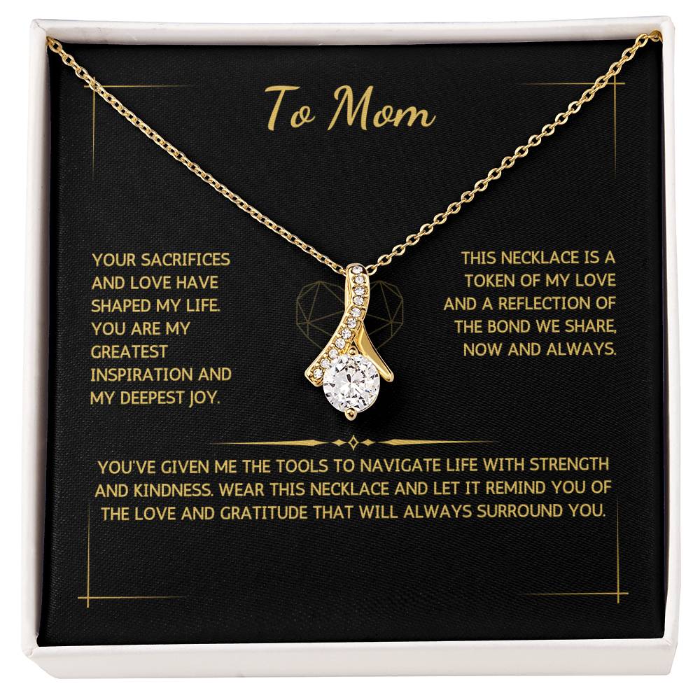 Allurette Necklace - To My Mom - From Your Son - WSMS218