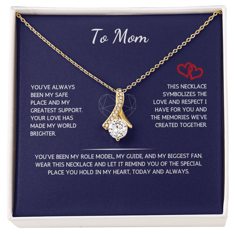 Allurette Necklace - To My Mom - From Your Daughter - WSMD236