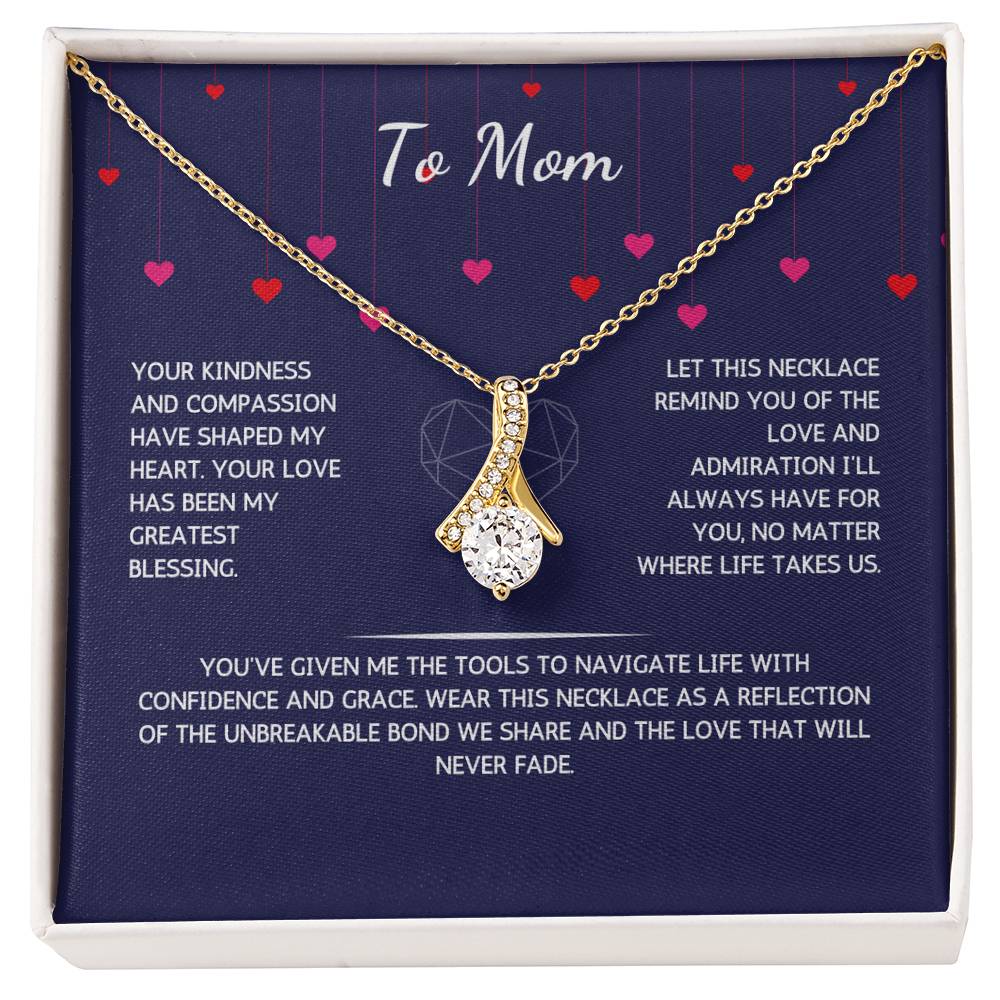 Allurette Necklace - To My Mom - From Your Daughter - WSMD235