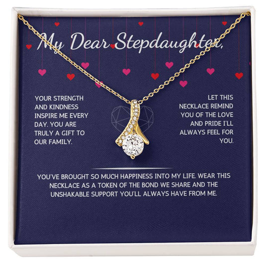 Allurette Necklace - To My Step Daughter - WSSD207