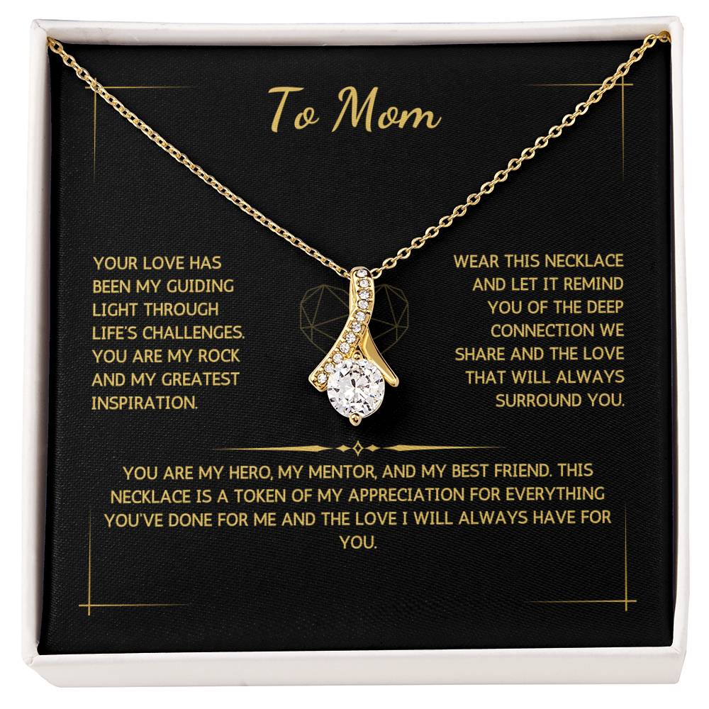 Allurette Necklace - To My Mom - From Your Daughter - WSMD237