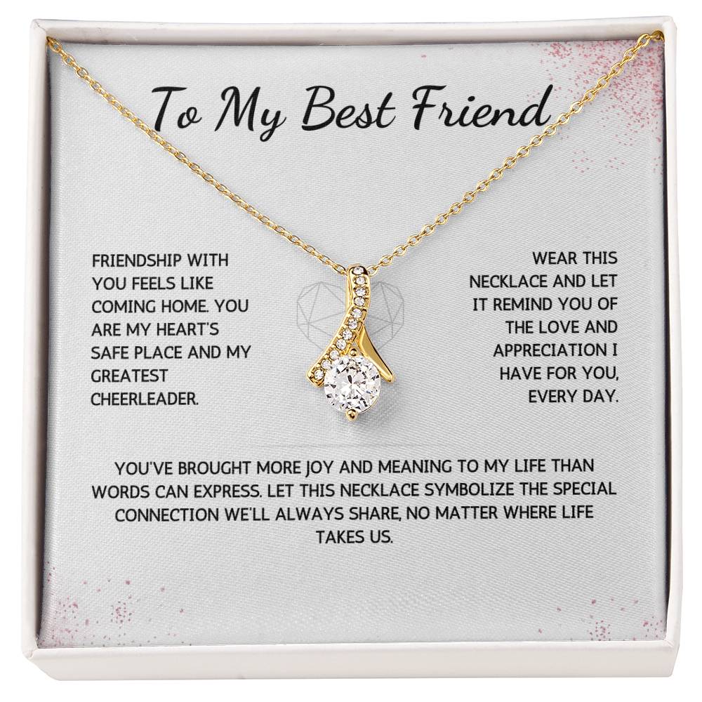 Allurette Necklace - To My Best Friend - WSBF208