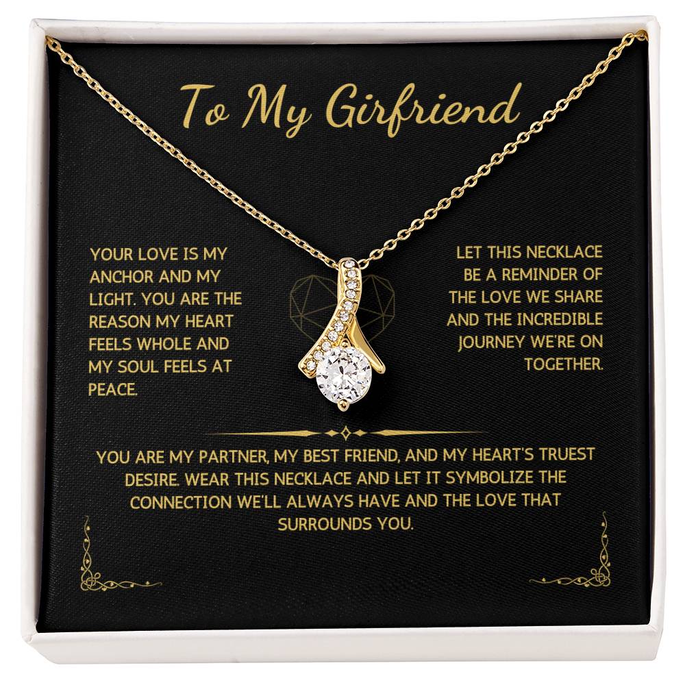 Allurette Necklace - To My Girlfriend - From Your Boyfriend - WSGF213