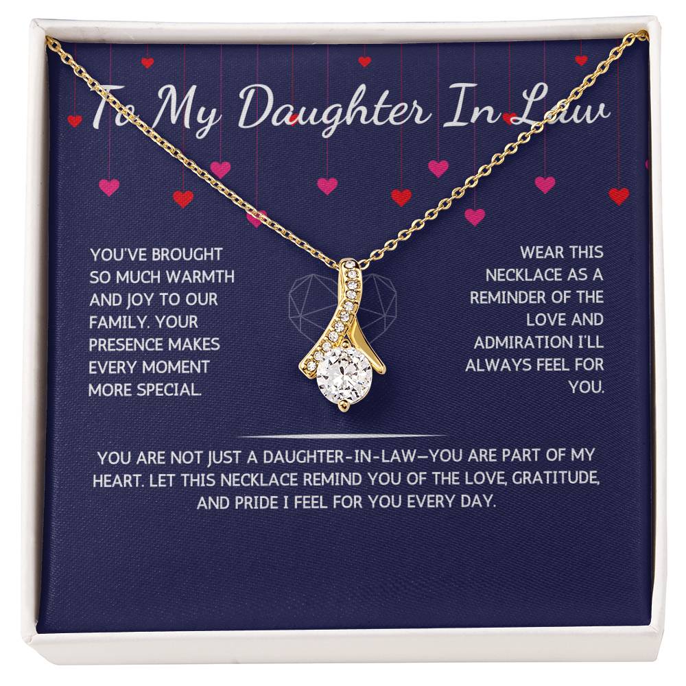 Allurette Necklace - To My Daughter In Law - WSSDIL207