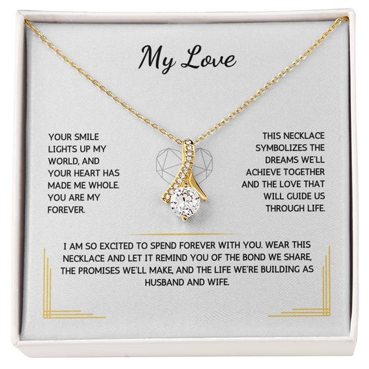 Allurette Necklace - To My Love - From Your Future Husband - WSFWFH235