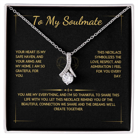 Allurette Necklace - To My Soulmate (Female) - WSSoulF209