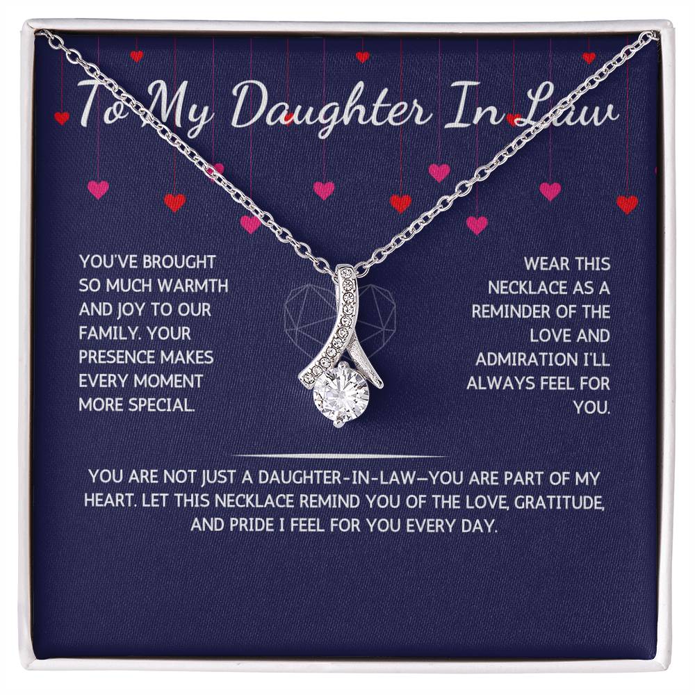 Allurette Necklace - To My Daughter In Law - WSSDIL207