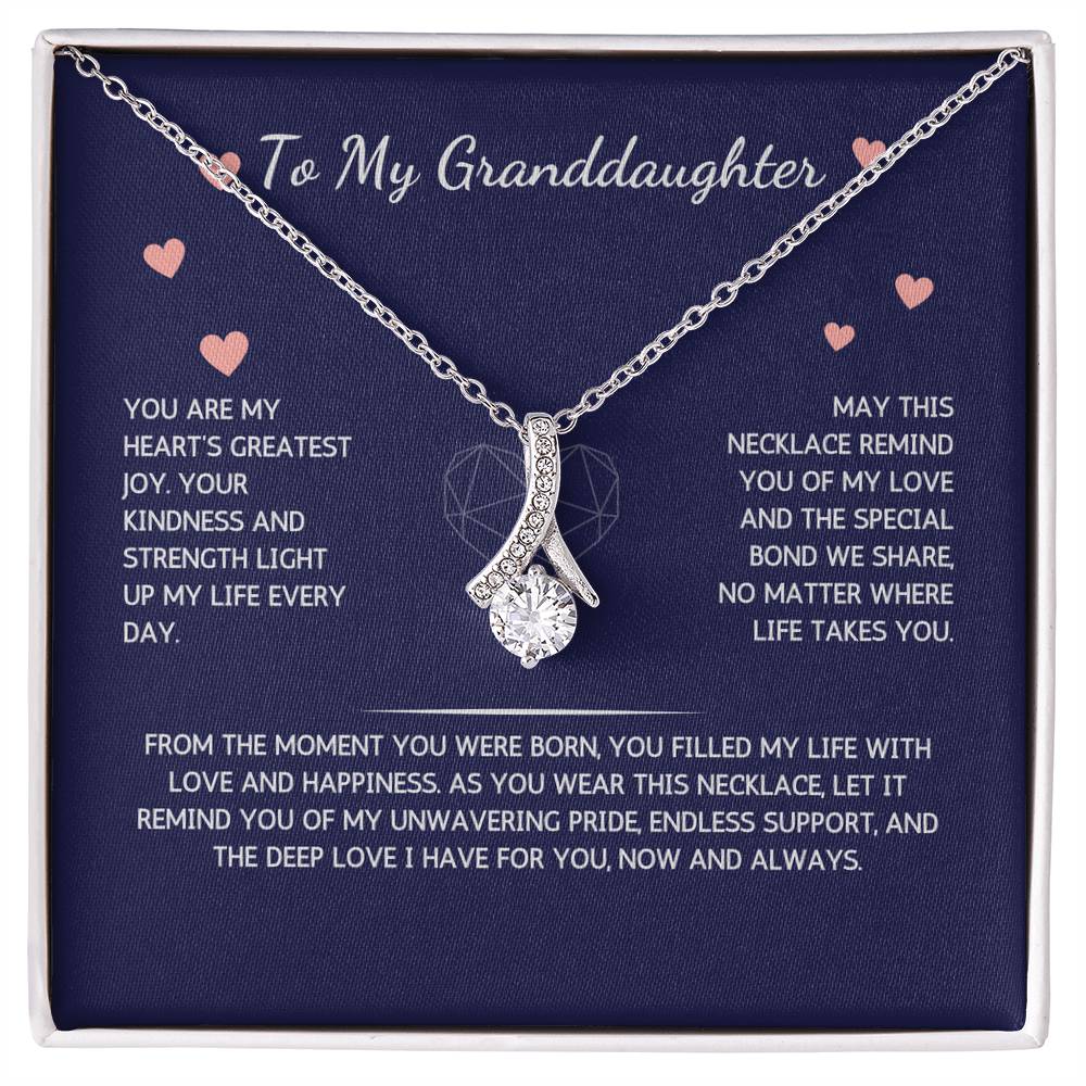 Allurette Necklace - To My Granddaughter - From Grandmother - WSGDGM201