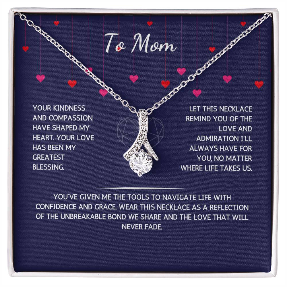 Allurette Necklace - To My Mom - From Your Daughter - WSMD235