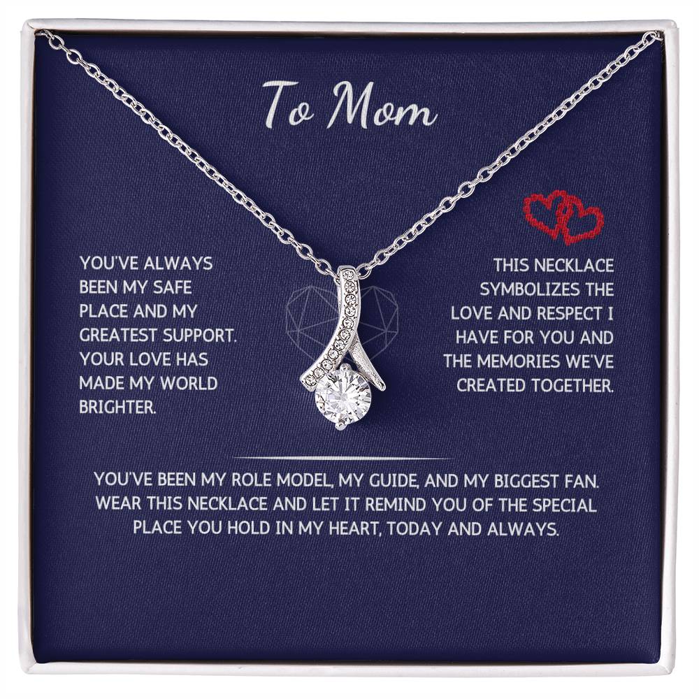 Allurette Necklace - To My Mom - From Your Daughter - WSMD236