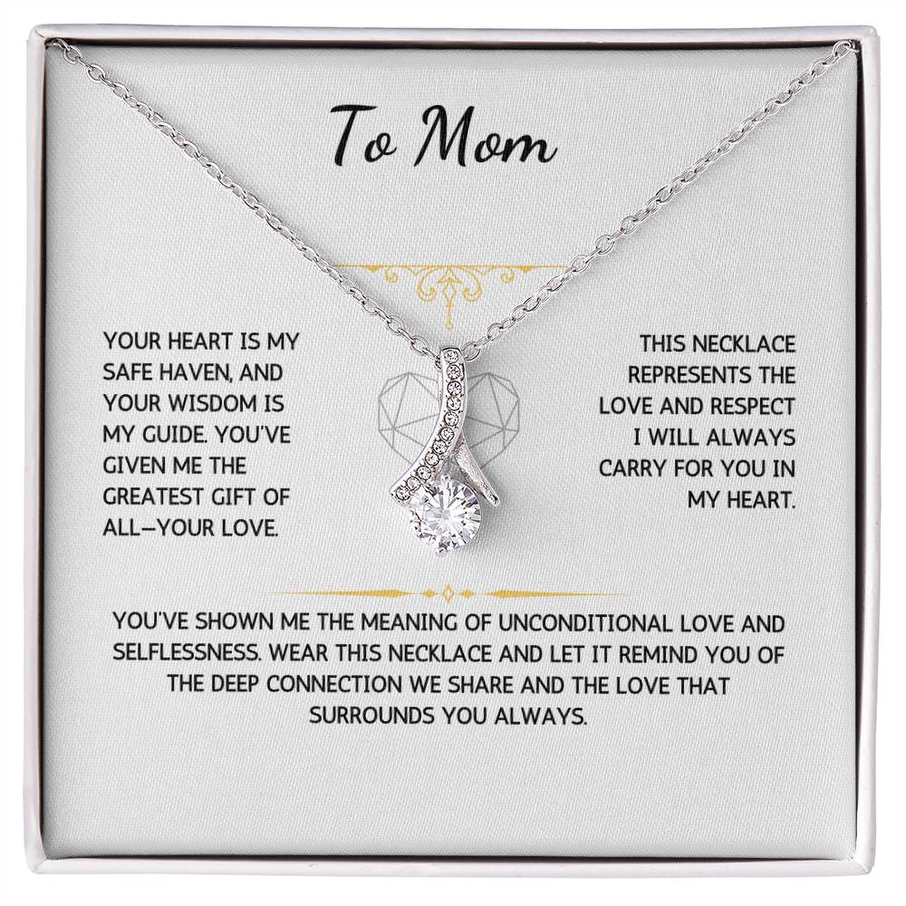 Allurette Necklace - To My Mom - From Your Daughter - WSMD231