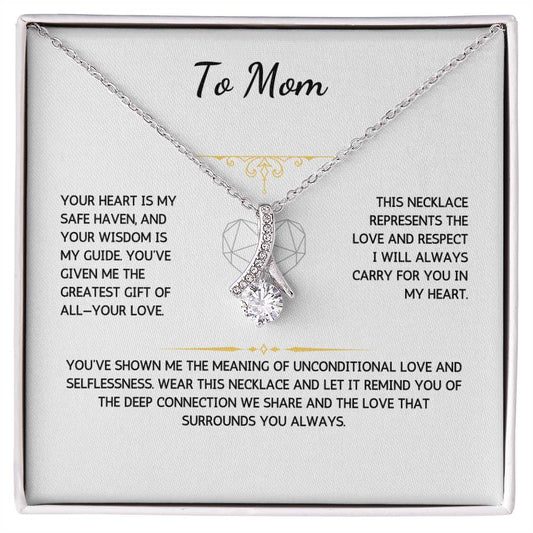 Allurette Necklace - To My Mom - From Your Daughter - WSMD231