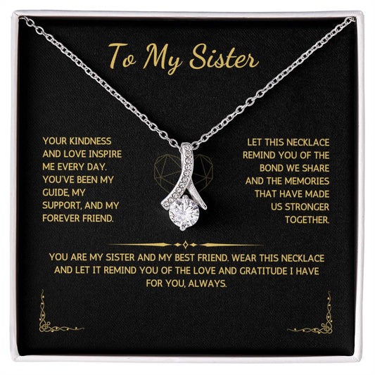 Allurette Necklace - To My Sister - WSSIS213