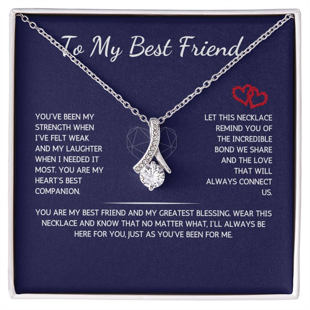 Allurette Necklace - To My Best Friend - WSBF209