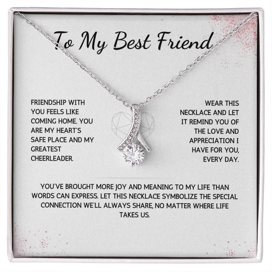 Allurette Necklace - To My Best Friend - WSBF208