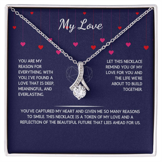 Allurette Necklace - To My Love - From Your Future Husband - WSFWFH244