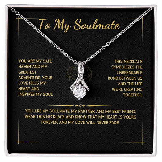 Allurette Necklace - To My Soulmate (Male) - WSSoulM205