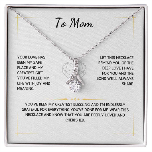 Allurette Necklace - To My Mom - From Your Son - WSMS219