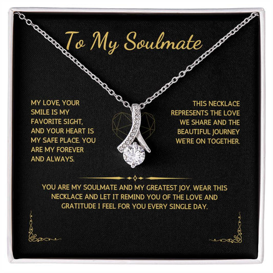 Allurette Necklace - To My Soulmate (Male) - WSSoulM206