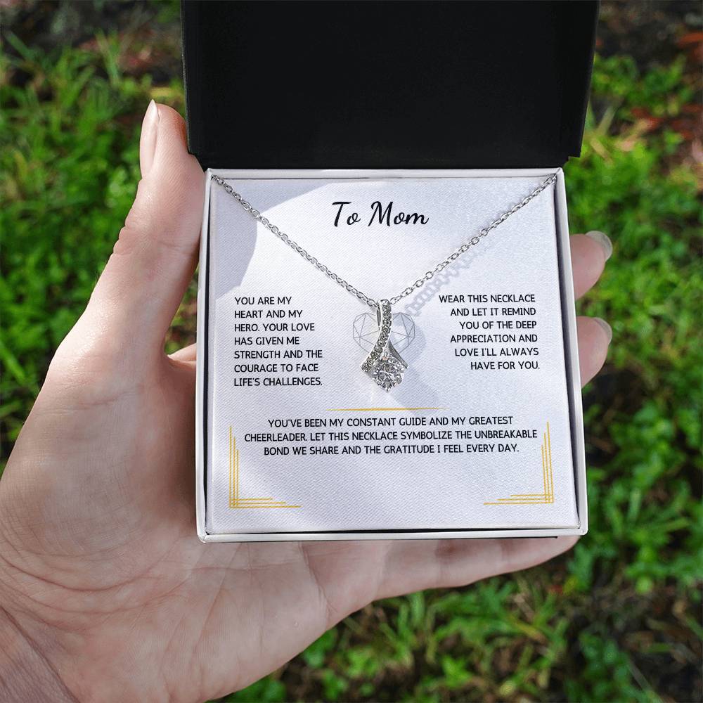 Allurette Necklace - To My Mom - From Your Son - WSMS217