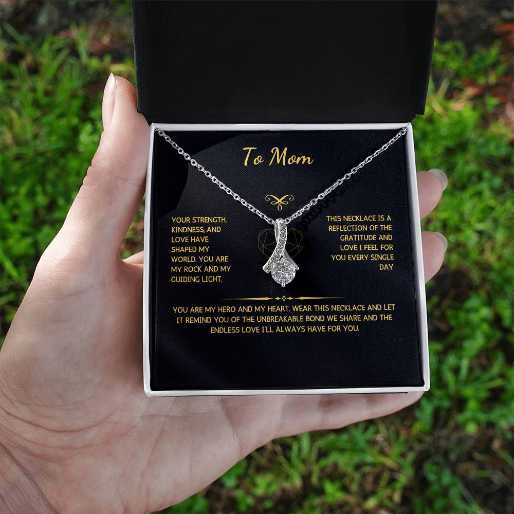 Allurette Necklace - To My Mom - From Your Son - WSMS220