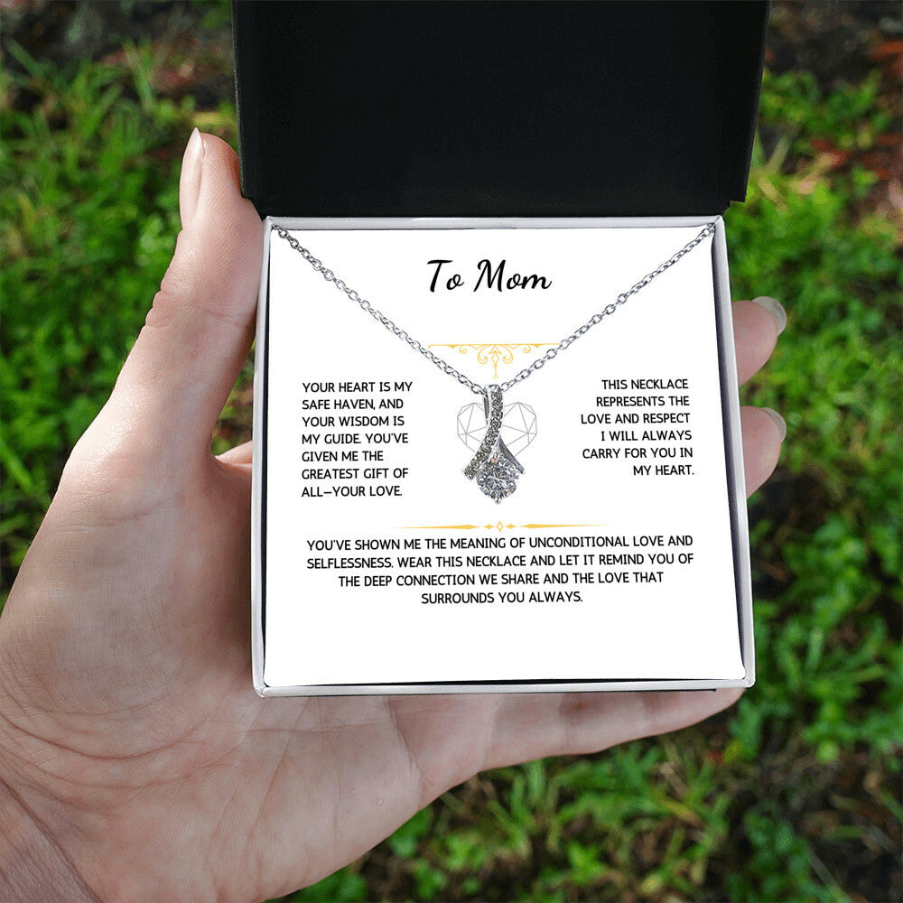 Allurette Necklace - To My Mom - From Your Daughter - WSMD231