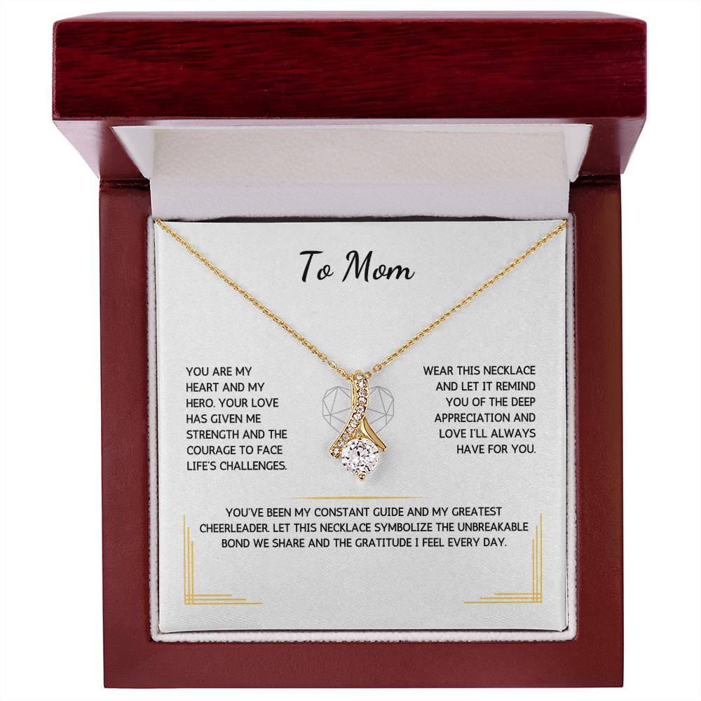 Allurette Necklace - To My Mom - From Your Son - WSMS217