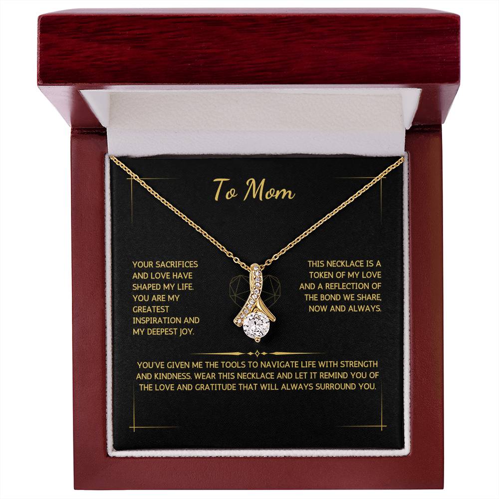 Allurette Necklace - To My Mom - From Your Son - WSMS218