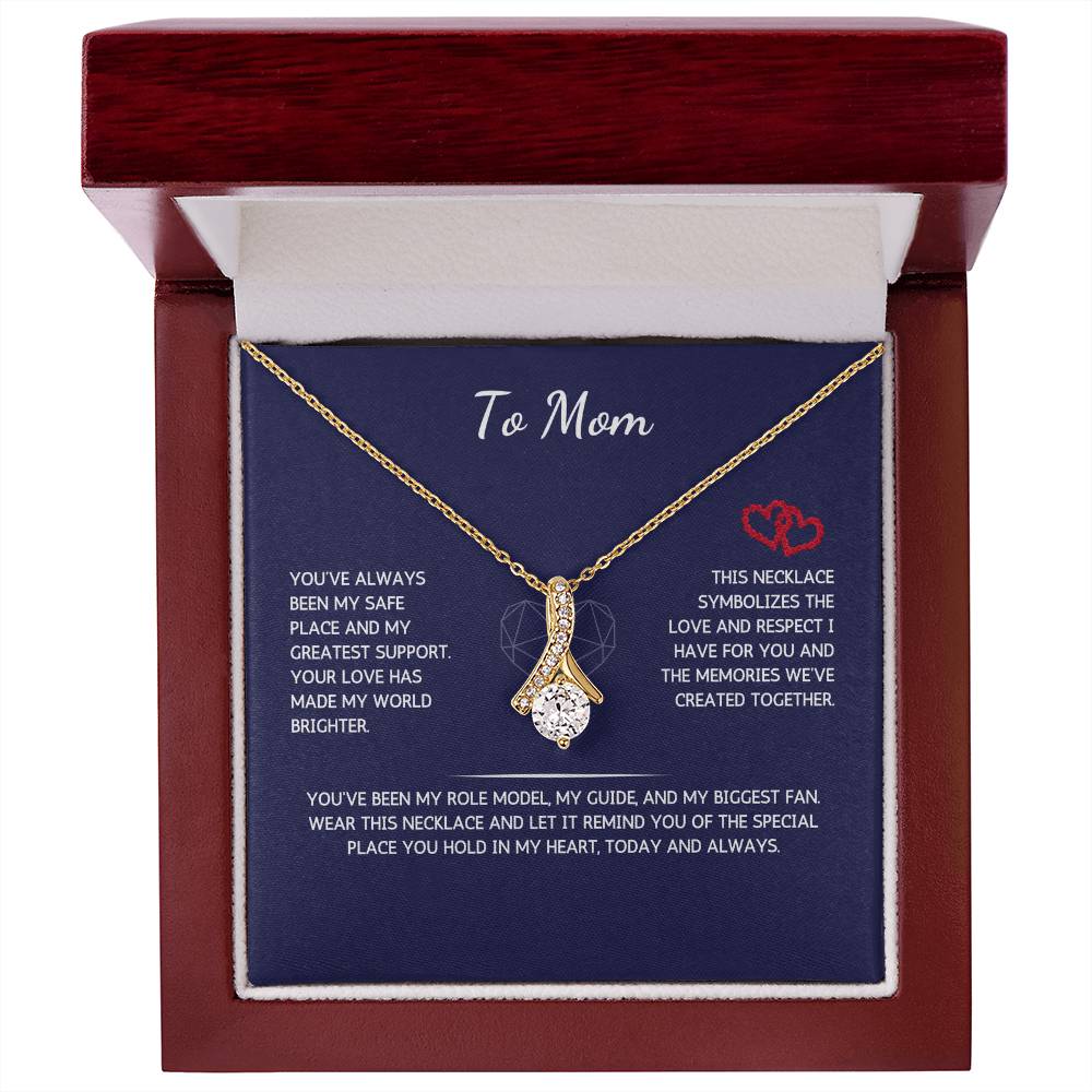 Allurette Necklace - To My Mom - From Your Daughter - WSMD236