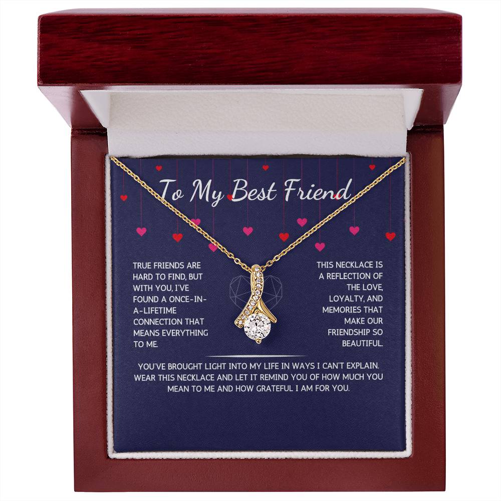 Allurette Necklace - To My Best Friend - WSBF207