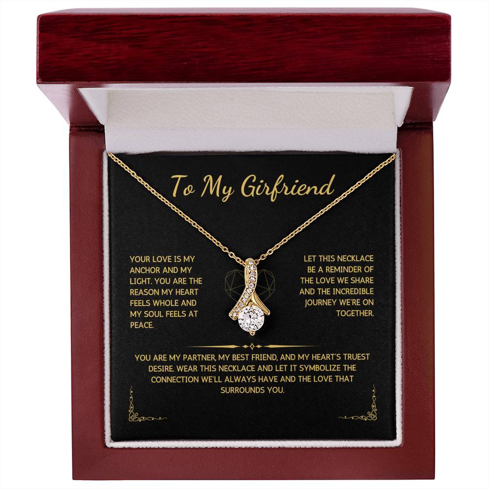 Allurette Necklace - To My Girlfriend - From Your Boyfriend - WSGF213