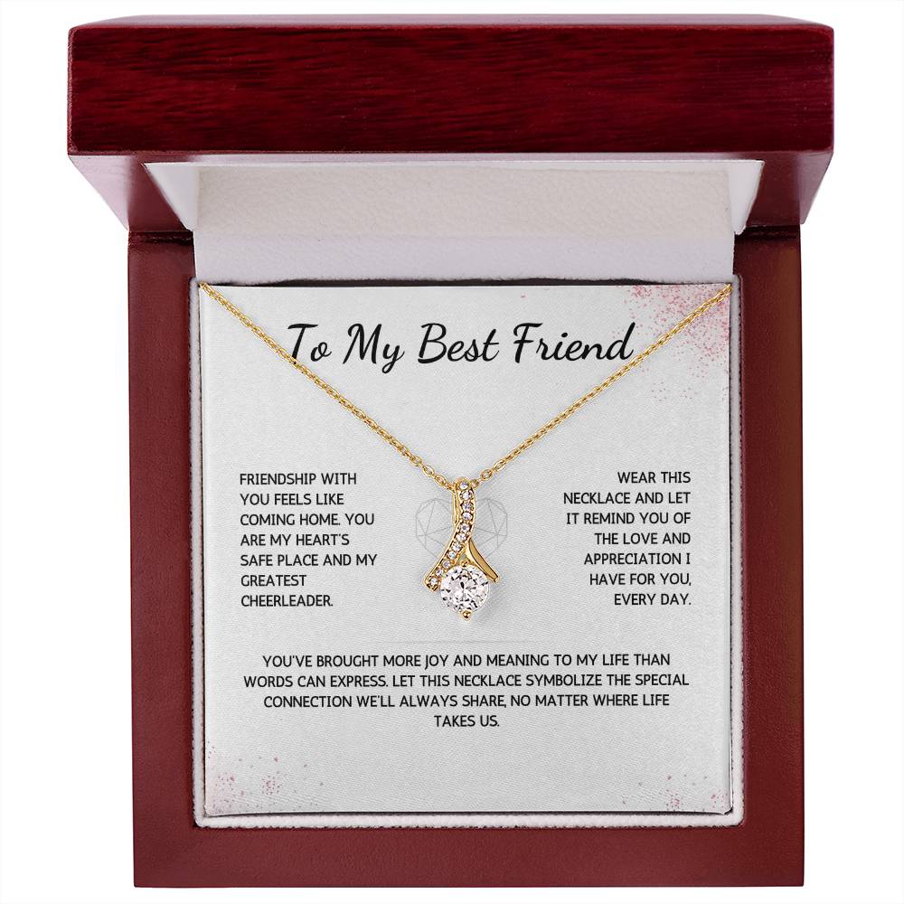 Allurette Necklace - To My Best Friend - WSBF208