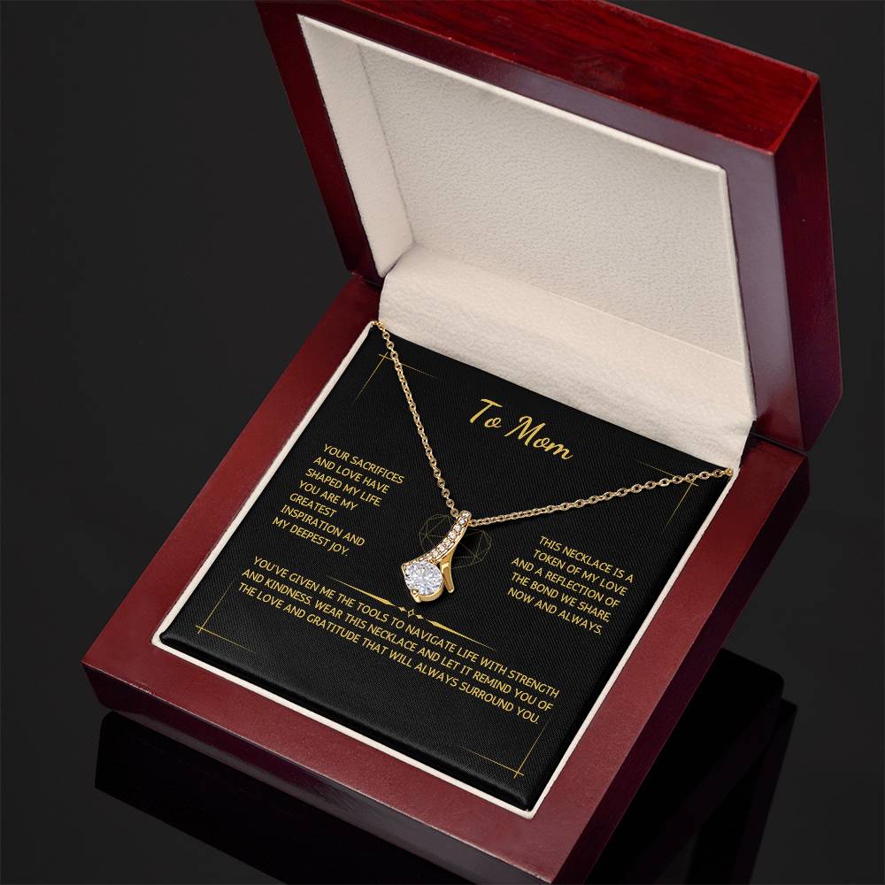 Allurette Necklace - To My Mom - From Your Son - WSMS218