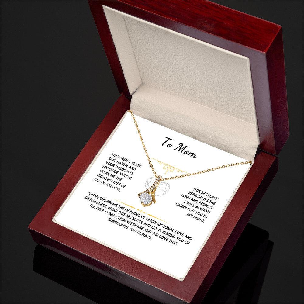 Allurette Necklace - To My Mom - From Your Daughter - WSMD231