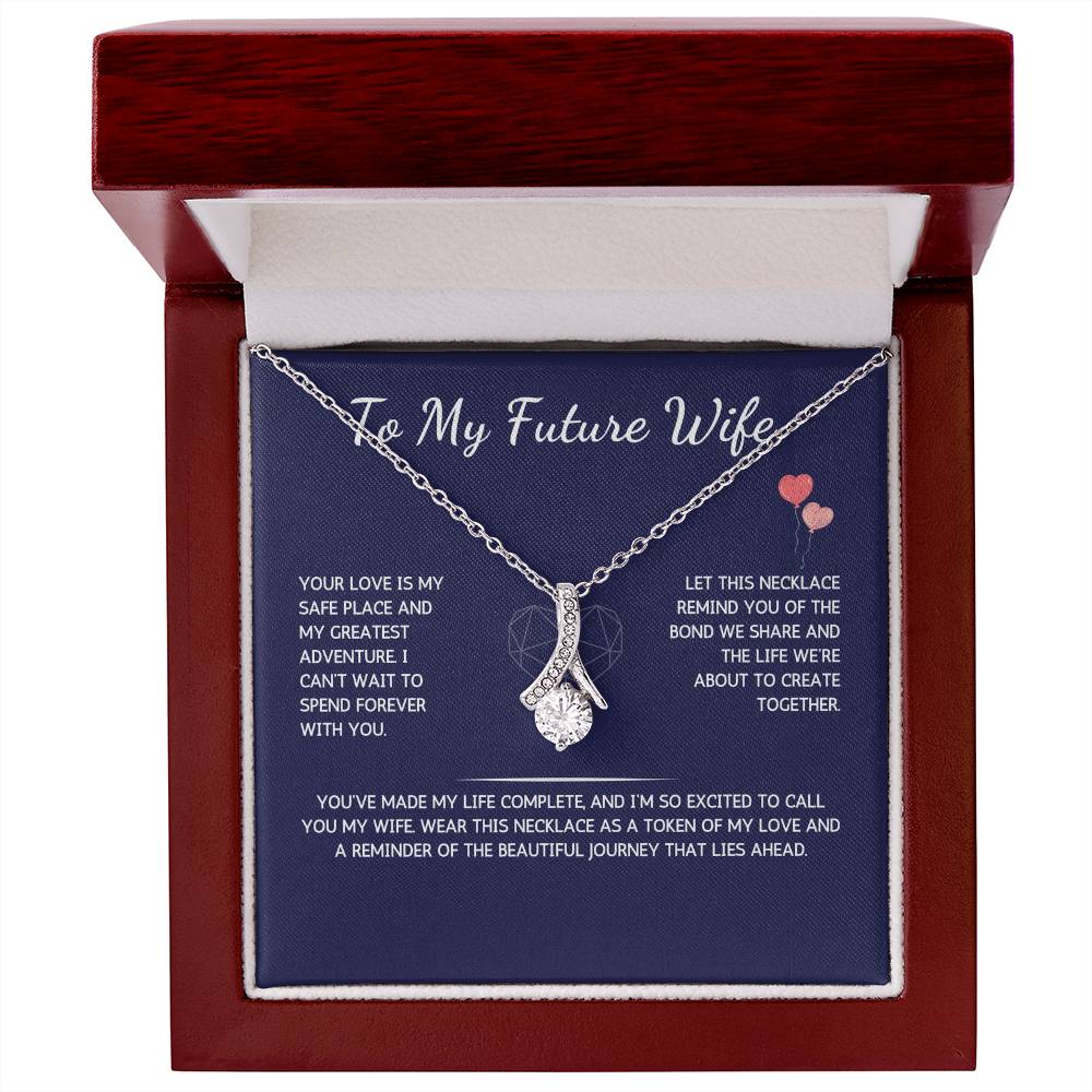 Allurette Necklace - To My Future Wife - From Your Future Husband - WSFWFH241