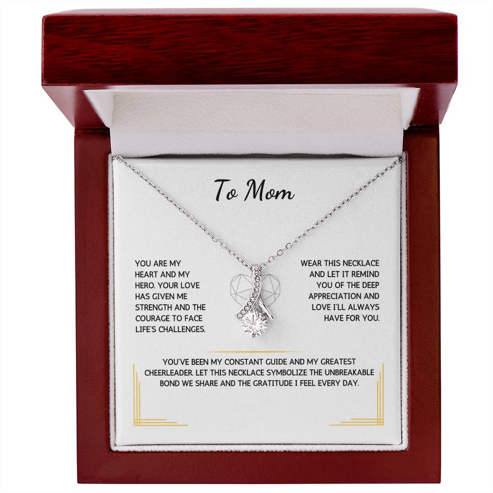 Allurette Necklace - To My Mom - From Your Son - WSMS217