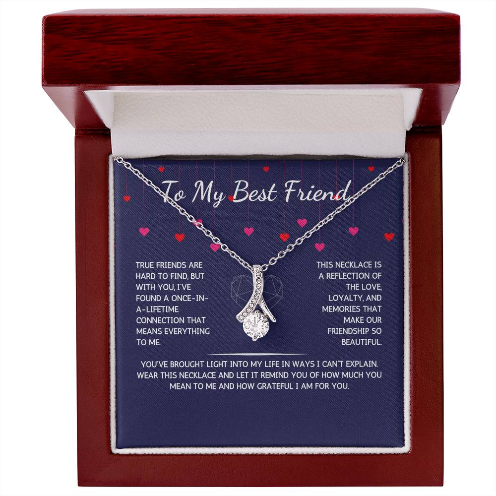 Allurette Necklace - To My Best Friend - WSBF207