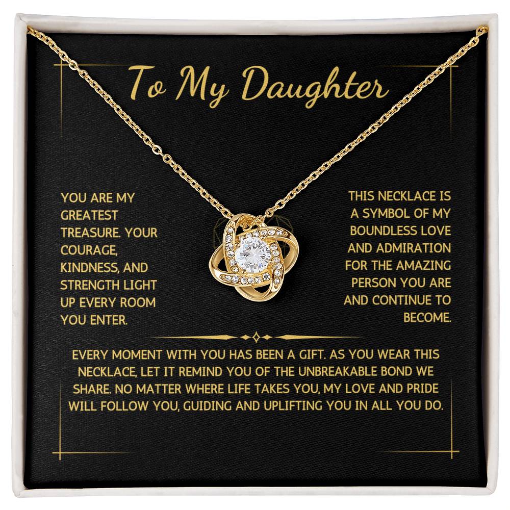 Opulyn Necklace - To My Daughter - From Dad - WSDF216