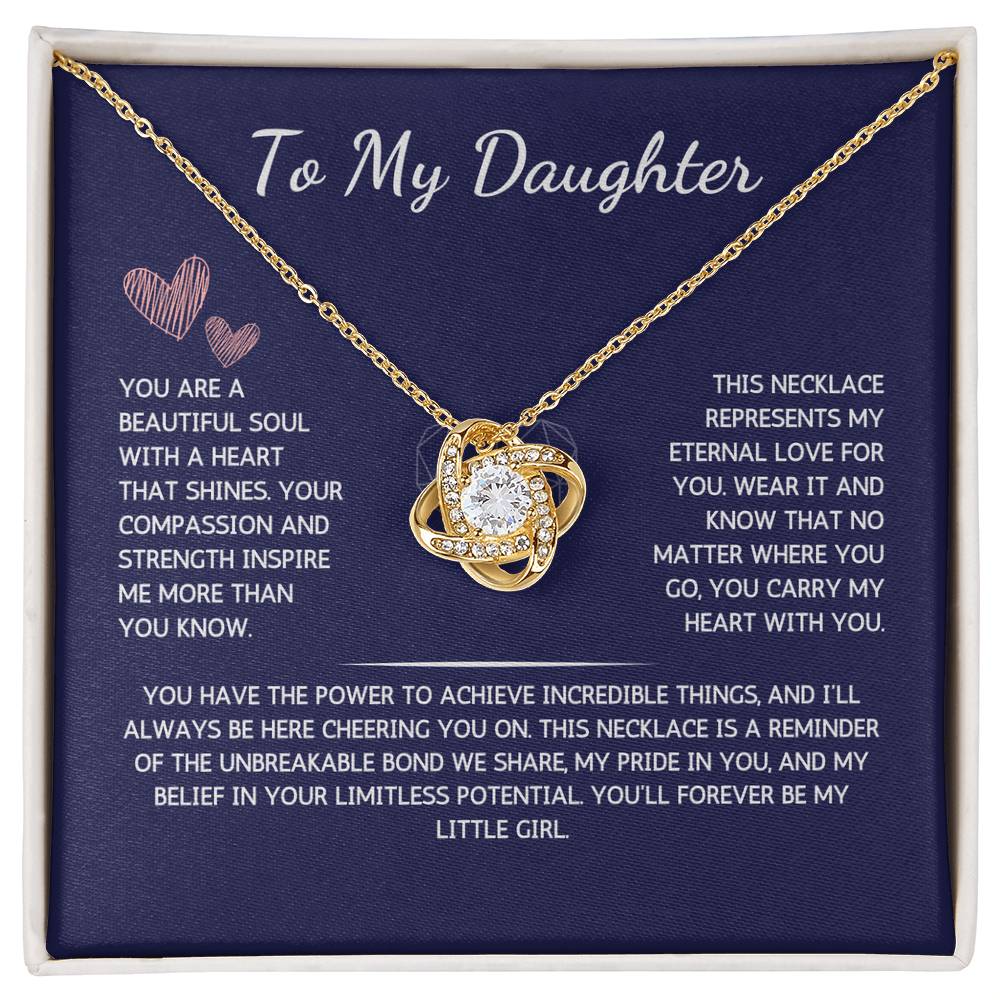 Opulyn Necklace - To My Daughter - From Dad - WSDF213